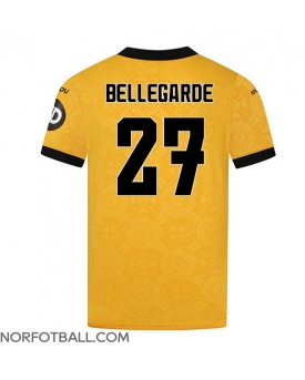 Billige Fotballdrakt Wolves Jean-Ricner Bellegarde #27 Replika Hjemmedrakt 2025-26 Kortermet Billige Fotballdrakt Wolves Jean-Ricner Bellegarde #27 Replika Hjemmedrakt 2025-26 Kortermet